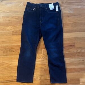 Gap Women's Dark Wash High Rise Vintage Slim Jeans